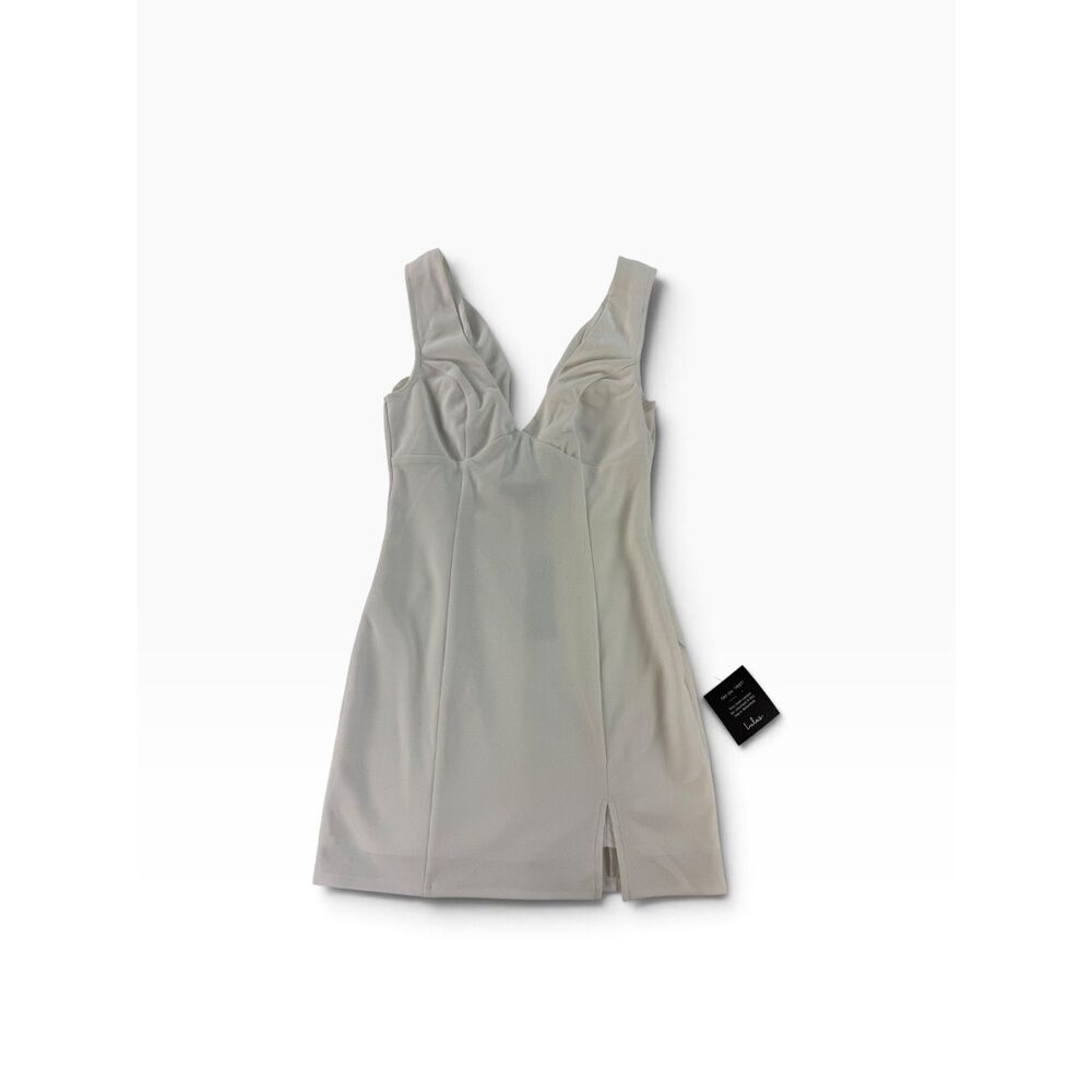 Lulus White Halter Mini Dress S - Picture 2 of 8